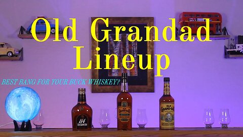 Old Grandad Lineup | 80, 100, and 114 proof