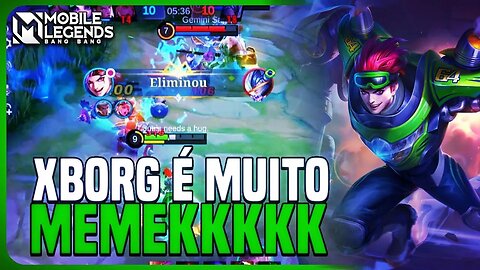 BORG TA FORTE MESMO? QUE BONECO RUIM MOONTON KKKKKKKK | XBORG | MLBB