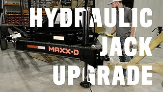 How To Add a Hydraulic Jack Upgrade to Trailer | MAXX-D 2022