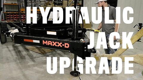 How To Add a Hydraulic Jack Upgrade to Trailer | MAXX-D 2022