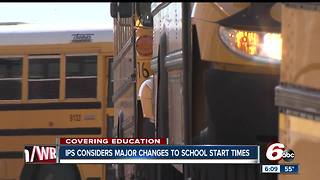 IPS considers major changes to school start times