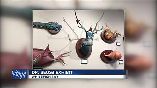 Never before seen Dr. Seuss art on display