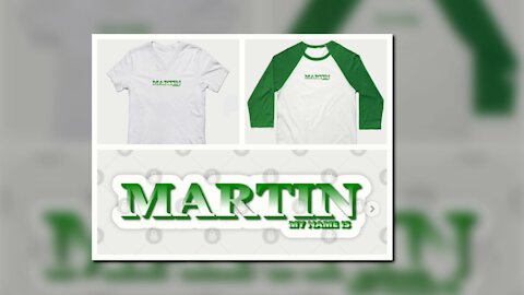 MARTIN. MY NAME IS MARTIN. SAMER BRASIL (TEEPUBLIC)