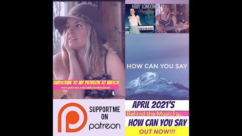 How Can You Say teaser video from my Patreon {Behind the Music}
