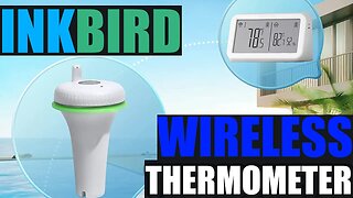INKBIRD Wireless Pool Thermometer - Temperature Monitor for Swimming Pools, Hot Tubs, Small Ponds