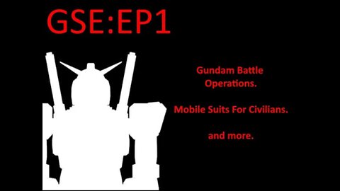 Gundam Space Engineers PODCAST - EP 1: GBO2 News, Civilian mobile suits, and more