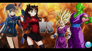 MUGEN - Request - MS-Heroine + Rin Tohsaka VS Piccolo + Gohan - See Description