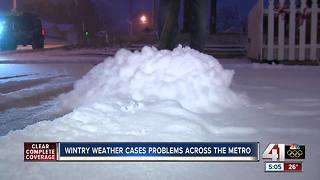 Winter weather creates hazardous conditions for drivers