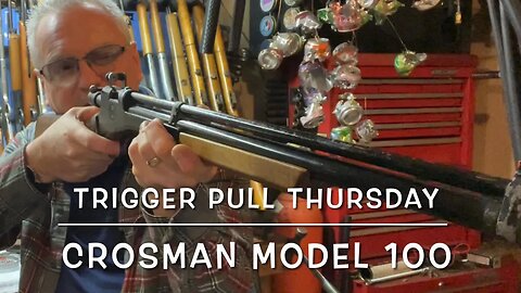Trigger pull Thursday with the Crosman model 100 @RonWayneOfficial