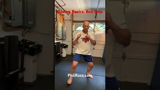 Boxing Basics: Box Step #masterphil #fitness #boxing #footwork #fighting #mma #selfdefense #philross