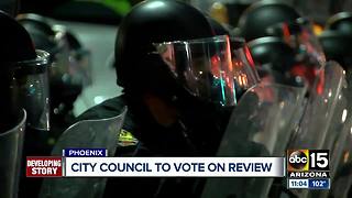 Phoenix city council to vote on police review
