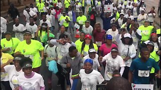 SOUTH AFRICA - Pretoria - Mandela Remembrance Walk (Videos) (Vmp)
