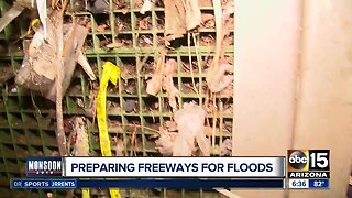 Preparing freeways for flooding