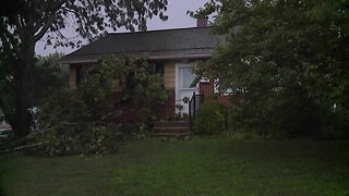 Storms damage homes in Reisterstown