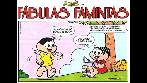 Magali em-Fábulas famintas | Gibis do Rapha 2