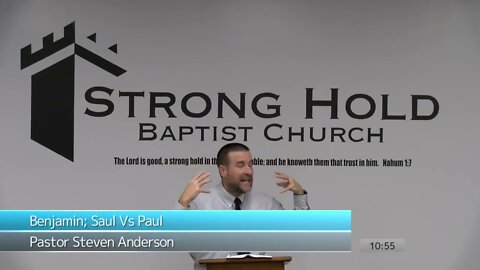 【 Benjamin ; Saul Vs Paul 】 Pastor Steven Anderson