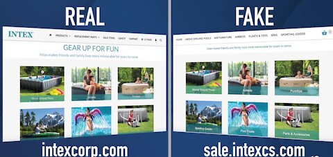 12 Scams of the Holidays: Fake websites to look like real ones