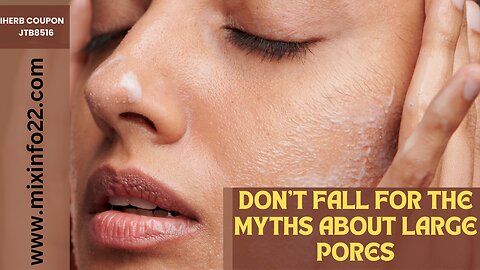 Large pores Myths | Ways to Avoid Large pores #mix #beauty #large_pores