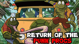 The Punk Frogs Return to Help the Ninja Turtles Take on Leatherhead