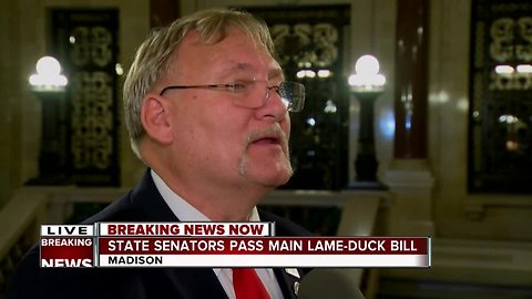 Sen. Van Wanggaard speaks on the reasoning behind lame-duck session