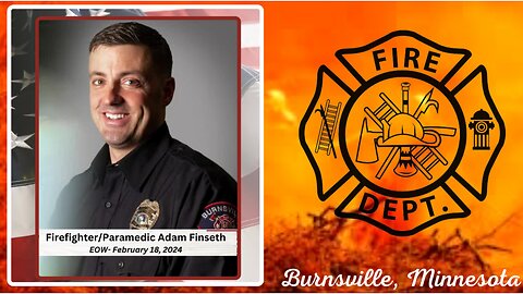 Fireghter Memorial-Adam Finseth-Burnsville, MN