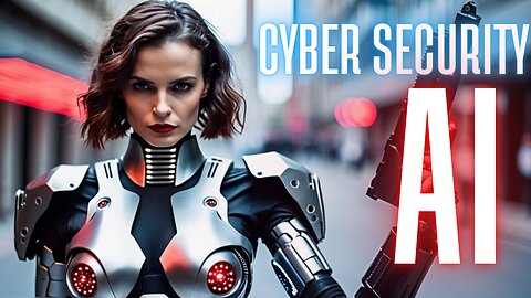 Realistic Cyber Security Cinemas Super Heroine, AI generated video