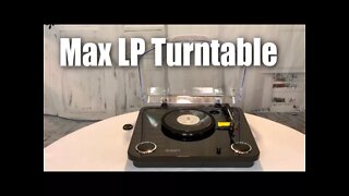 ION Audio Max LP 3-Speed Belt Drive Turntable Record Player Review