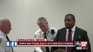 Granville Ritchie found guilty of first-degree murder, sexual battery in Tampa 9-year-old's death