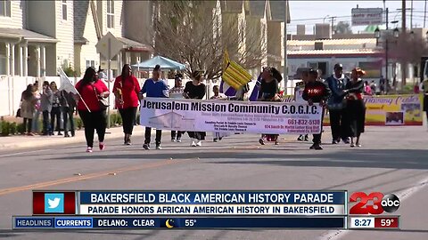 Black American History Parade makes its way through downtown