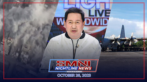 LIVE | SMNI Nightline News with Admar Vilando & Jayson Rubrico | October 26, 2023