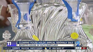 The Clearing House holds annual Sidewalk Sale in Timonium