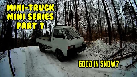 Mini Truck (SE01 EP07) HiJet vs Jeep Wranglers, first snow test ride Mini series HiJet