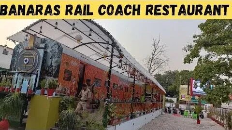 Rail Coach Restaurant open in Banaras Station,बनारस स्टेशन पर खुल गया रेस्टोरेंट @sandipkvlogs