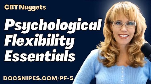 Psychological Flexibility Essentials: Cognitive Behavioral Therapy Nuggets