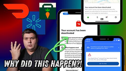 Gig Workers EXPOSED Doordash Walmart Spark and Instacart for Wrongful Deactivations! The Dark Truth!