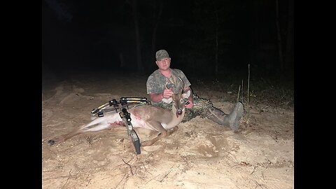 Finally!!! Buck Down With a Crossbow