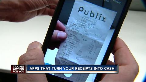 Apps that turn your receipts into cash