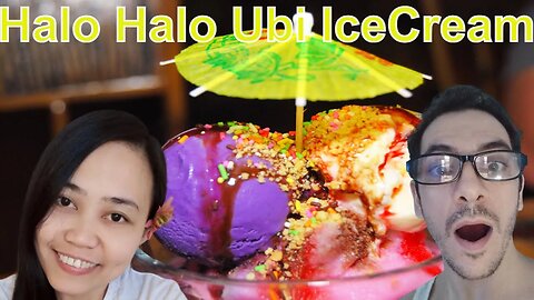 Mukbang Eating Icecream Halo Halo and Ubi Keso and Jalapeno Chips #mukbang #halohalo #jalapeño