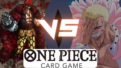 Doflamingo [Blue] VS Eustass Kid [Green] - OPTCG OP01 | One Piece Card Game Battle