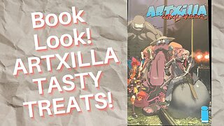 Book Look! ARTXILLA Tasty Treats art book!