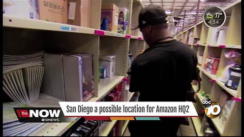 San Diego a possible location for Amazon HQ2