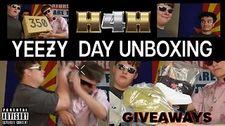 SUPREME GIVEAWAY!! + YEEZY DAY UNBOXING, TOO MANY W's!!