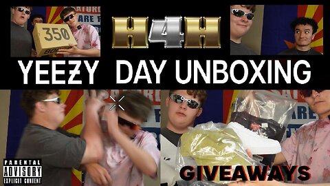 SUPREME GIVEAWAY!! + YEEZY DAY UNBOXING, TOO MANY W's!!