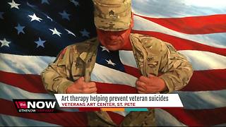 Center offers art therapy to help veterans heal from images of war