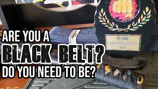 Are You A Blackbelt? Do you NEED to be? (Episode 030)