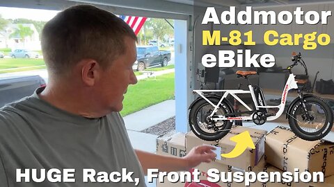 Cargo eBike Unboxing | Addmotor M-81 With Front Suspension