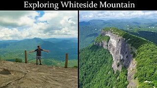 Hiking The Tallest Cliff in East USA | Whiteside Mountain (North Carolina)