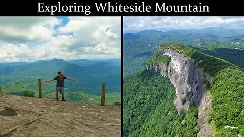 Hiking The Tallest Cliff in East USA | Whiteside Mountain (North Carolina)
