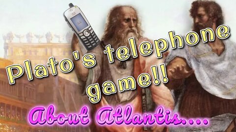 Plato's telephone game!!#Shorts