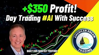 Trade Like A Pro - Day Trading #AI For +$350 Profit In The Stock Market